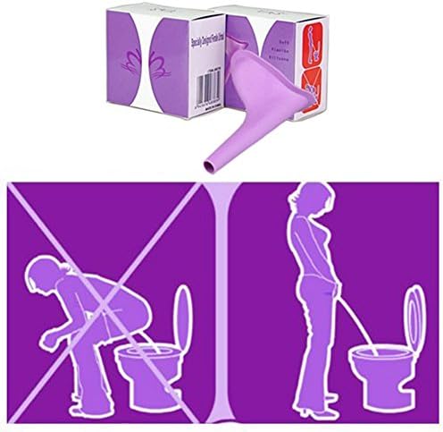4 PCS Female Urination Device Travel Urinal For Women, Spill Proof &amp; Reusable Lightweight Portable Silicone Device Stand Up &amp; Pee,Great for Outdoor Camping travel
