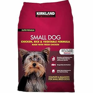 Kirkland Signature Small Breed Adult Dog Formula Chicken