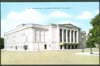 City Auditorium Colorado Springs CO postcard at Amazon's Entertainment