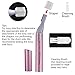 Facial Hair Removal for Women, Electric Hair Trimmer Eyebrow Shaper Lady Shaver Precision Micro Touch Razor, Personal Bikini Legs Shavers Arm Trimmer Flawless Hair Remover with Cleaning Brush Shaper