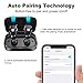 Wireless Earbuds,Xunpuls Bluetooth 5.0 in-Ear TWS Earbuds Auto Pairing Earphones with 2000mAh Charging Case LED Battery Display 95H Playtime, IPX5 Waterproof Built-in Mic Headsets for Sports Running