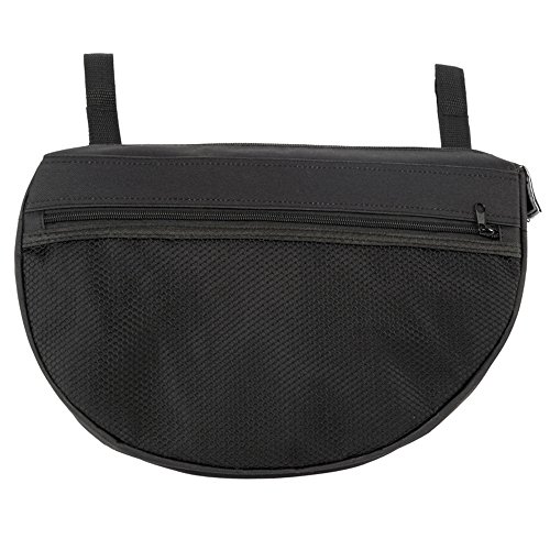 Insulated Stroller Organizer, Side Sling Stroller Saddle Bag, Black