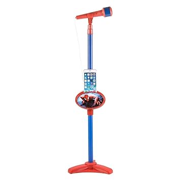 Spiderman Series Multi-Function Adjustable Mic Microphone Toy