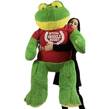 big stuffed frog