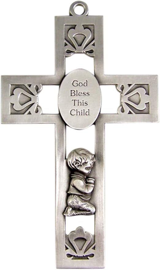 baptism cross for boy