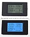 UCTRONICS AC 80-260V 20A Digital Multifunction Meter Voltage Amperage Power Energy Meter, AC Volt Amp Measuring Monitor LCD Blue Backlight Display with Build-in Current Shunt