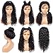 Water Wave Wigs Virgin Human Hair Brazilian Lace Front Wigs 100% Unprocessed 13×4 Water Wave Lace Front Wig Human Hair for Black Women 26 Inch Water Wave Wigs with Baby Hair Pre Plucked Lace Front Wig