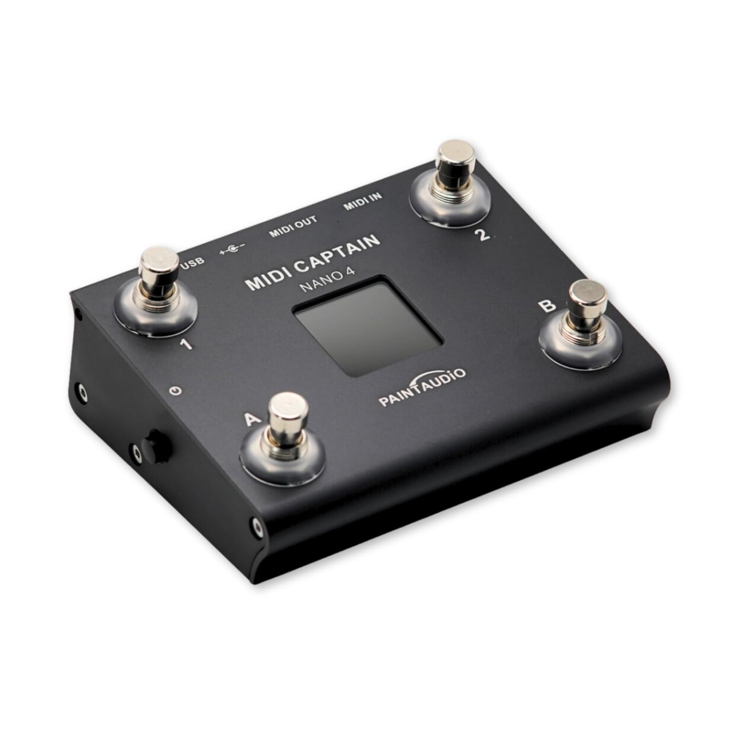 PAINTAUDIO MIDI Captain NANO 4/MINI 6 Foot Controller Multi-Effects Keyboards Synthesizer USB-MIDI musical software Bias Support all PC/CC/Note commander (MIDI Captain NANO 4)