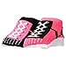 Jordan Nike Jumpman 23 Baby Booties, Pink Black, 0-6 Month, 2 Pair.