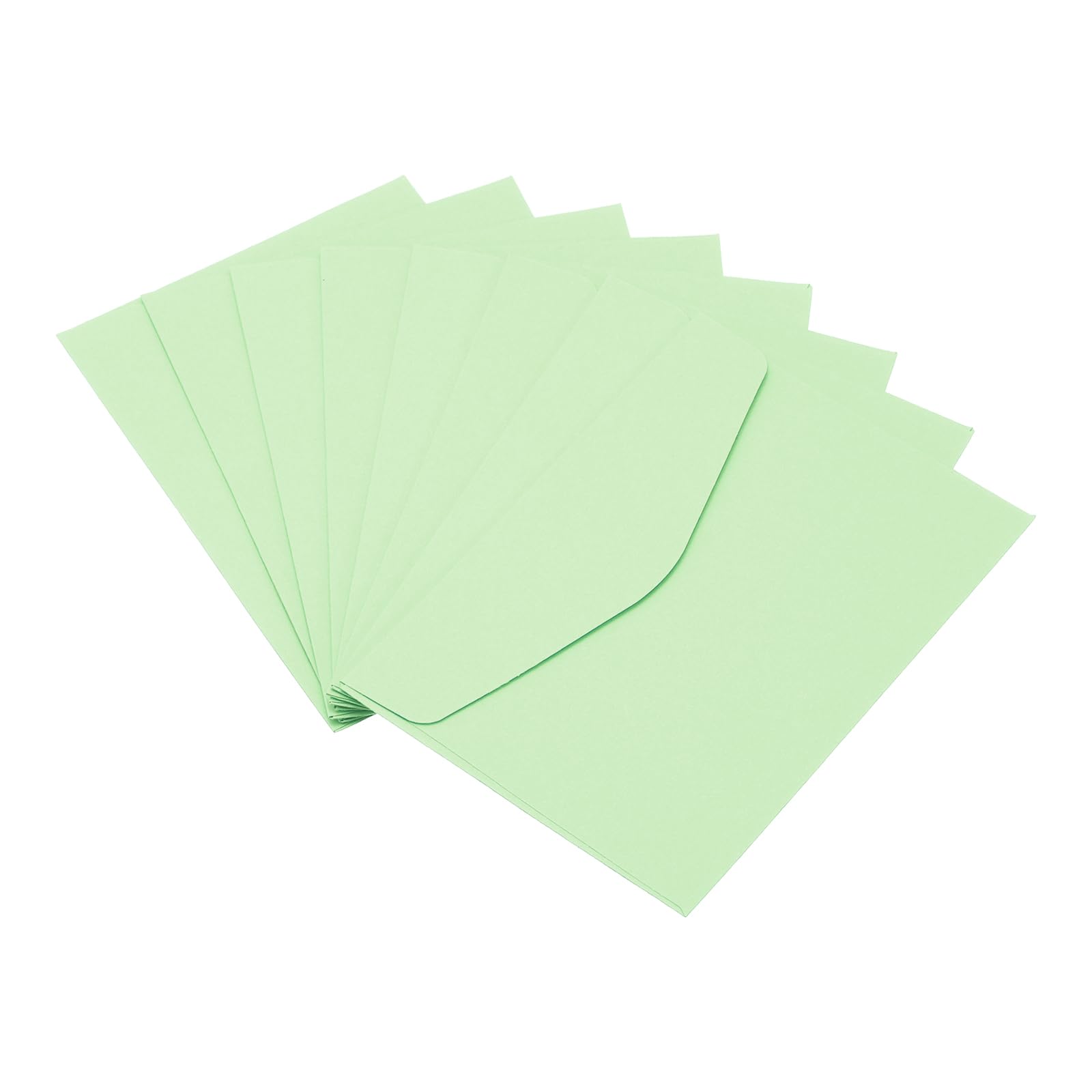 PATIKIL Mini Envelopes, 48 Pack Mini Gift Card Business Card Envelope for Small Note Cards Greeting Wedding, Light Green