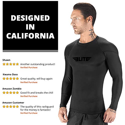 Best BJJ Raked Short Sleeve Rashguards Elite Sports BJJ MMA NoGi Mens