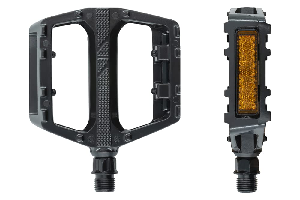 Voxom Trekking PE20 Aluminium Body 7 mm Boron Axle Bearing, 718000058 Pedals, Black, Standard