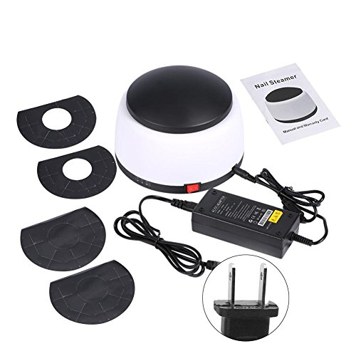 Nail Polish Remover Machine, 36W Fast Gel Polish Remover Machine UV Nail Bulid Gel Removal Steamer Machine Portable Electric Nail Equipment for Salon Home
