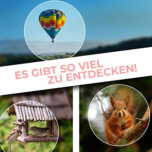 Burgstein®chen Fernglas für Kinder - Kompaktes Kinderfernglas 8x21 ab 3 Jahren, Leicht & Robust, inkl. Tasche… – Bild 7
