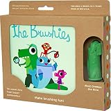 The Brushies Baby & Toddler Toothbrush & Storybook Set, Chomps The Dino