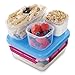 Rubbermaid LunchBlox Leak-Proof Entree Lunch Container Kit, Small, Beet Red