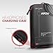 Mpow USB Charging Case for Sport Bluetooth Headphones, Portable Battery Charger Case, Rechargeable Universal Protective Carrying Case, Charge Case for Earbuds/Cable/Small Accessories, Travel Pouch