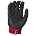 Franklin Sports MLB Batting Gloves - 2nd Skinz Batting Gloves - Adult Baseball Batting Gloves - Adult L Red Batting Gloves for Hitting - Adult Large