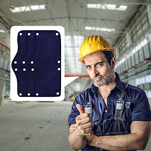 SUBANG 10 Pieces Cotton Hard Hat Sweatband Snap-on Sweatband Cloth Washable Hard Hat Liner for Safety Accessories - Thumbnail 6