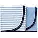 Gerber 2-Pack Boy Thermal Receiving Blanket Blue