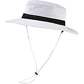Oversized XL XXL Waterproof Sun Hat for Big Heads Mesh Bucket Hat Wide Brim Adjustable Packable Hiking Beach Fishing
