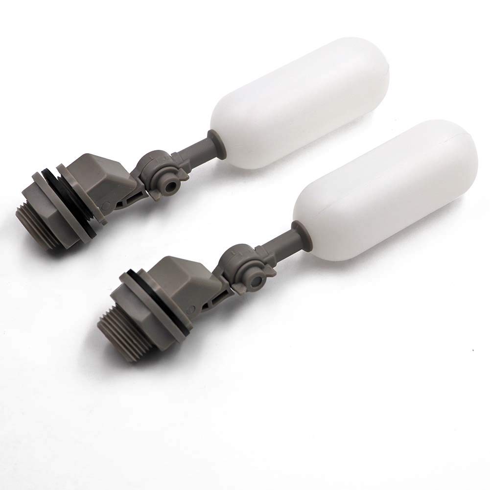 M.Z.A 2PCS 3/4 '' Float Ball Valve Automatic water Tank Aquarium Adjustable Water Level Control for Fish Aquarium, Cattle Sheep Waterer Trough (3/4")