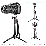 Neewer 14 inches/36 centimeters Mini Travel Tabletop Camera Tripod with 360 Degree Ball Head for iPhone,Samsung,Huawei Smartphone,Gopro,DSLR Camera,Load up to 6 pounds/2.7 Kilograms