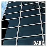 BDF EXNA20 EXTERIOR Window Film Privacy and Sun Control Natural 20, Dark - 36in X 7ft