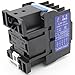 Baomain AC Contactor CJX2-0910 110V 50/60 Hz Coil 3 Phase 660V 9A, Contactor Switch Auxiliary 1NO, Universal Circuit Control,DIN Rail Mount