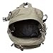 The Punisher Skull Backpack in Olive Canvas with Black Skull, Large