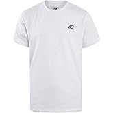New Balance Boys Shirts - Athletic Performance Dry Fit Boys Tshirts, Soft Crewneck Short Sleeve Shirts for Boys