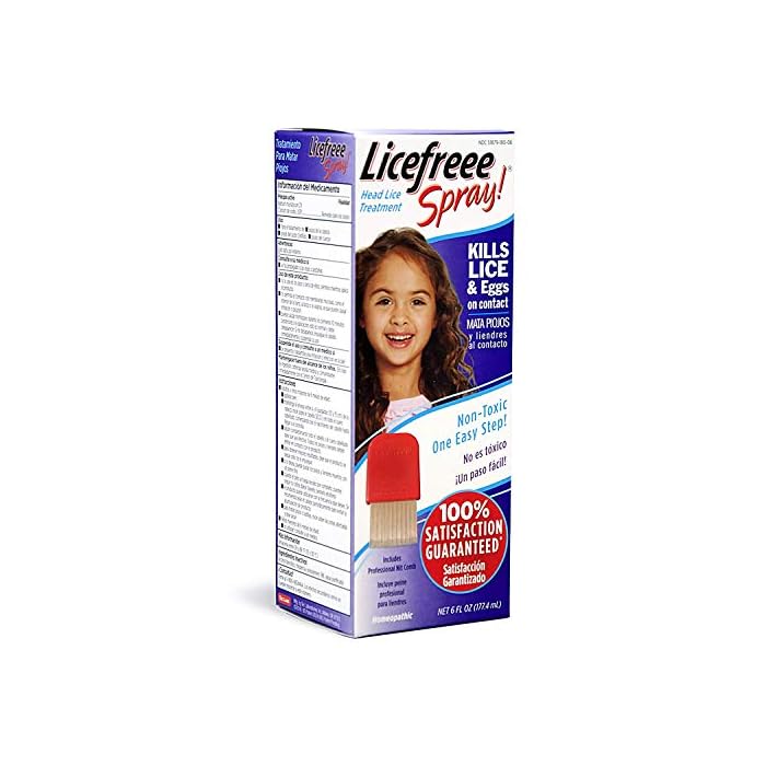 Tecnu Lice Free Spray 6 Oz, Pack of 4