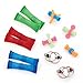 FidgetWidgets 12-Piece Kit + BONUS SURPRISE TOY | Included: 6 Mesh and Marble Toys + 2 Flip Bike Chain Toys + 4 Fidget Pencil Toppers