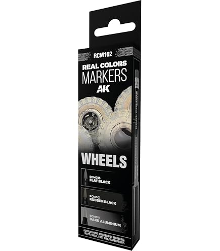 AK Real Colors Markers 模型用アクリルマーカーセット AK Interactive