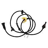 TRQ Rear ABS Wheel Speed Sensor Compatible with