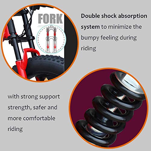 Mountainbike, 26 inch (66 cm), MJH-01, volwassenen, Fat-Tyre-mountain-trailfiets, 24-versnellingen fiets, frame van… - Image 3