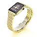 Kartice Compatible with Apple Watch Band Series 6 40mm 42mm And Apple Watch SE Bands Crystal Rhinestone Bracelet Band for iWatch Apple Watch Series 5 4 3 2 1 (Gold 38mm)