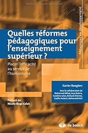 Quelles réformes pédagogiques pour l'enseignement supérieur ?