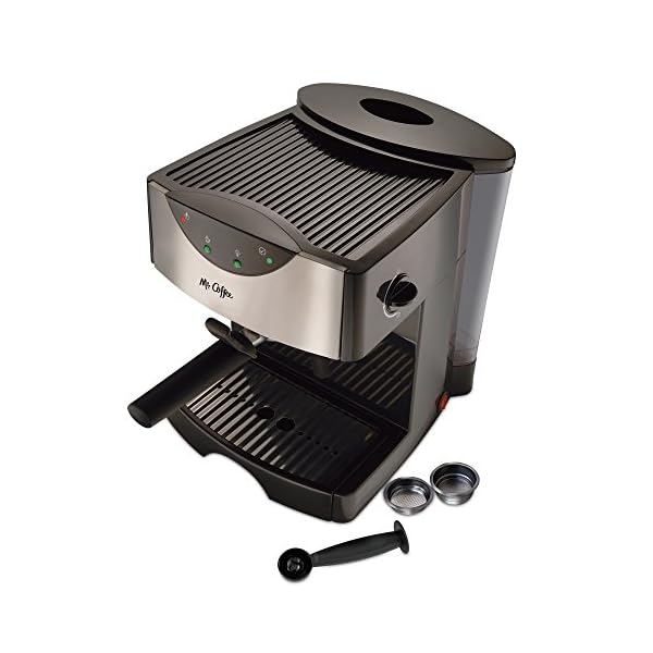Mr. Coffee Automatic Dual Shot Espresso/Cappuccino System, 40 ounces The Home Kitchen Store