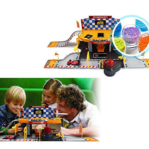 image for Siyushop City Car Road Service Station Garage Toy Children's Toy Set B