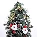 TINGOR 4 Pack Gold Glitter Christmas Picks with Artificial Pine Cone and Leaves for Christmas Flower Arrangements Wreaths and Holiday Decorations