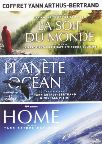 Coffret Yann Arthus-Bertrand - Planète Océan + La Soif Du Monde + Home - Pack