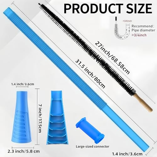 Dryer Vent Cleaner Kit - Universal Vacuum Hose Attachment & Lint Brush, photo 10