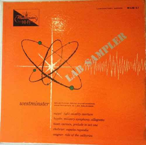Westminster Lab Sampler (Laboratory Sampler) W-Lab S-1 [LP Record]