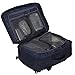 Hynes Eagle 44L Carry on Backpack Travel Weekender Duffel Pack Flight Approved Compression Cabin Laptop Bag for 17 inches Dark Blue