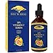 (2 oz) 30% Vitamin C Serum with Hyaluronic Acid - Stimulates Collagen for Anti-Aging, Repairs Dark Circles Around Eyes and Sun Damage for Skin, Face and Neck, Fades Age Spots and Wrinkles