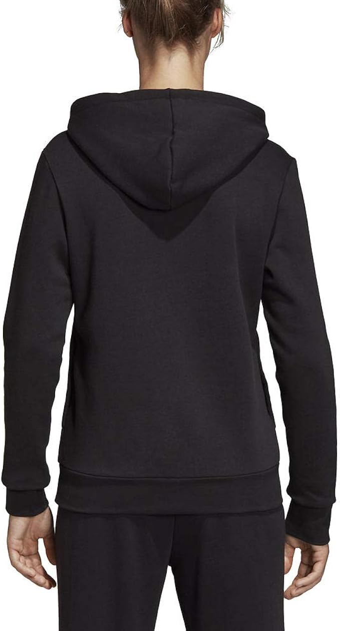 adidas men's essential linear logo pullover hoodie