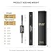 4D Silk Grafting Mascara with Fiber,Double-end Waterproof and Smudge-proof Effect for Eyelashes Makeup ROMANTIC BEAR (Black)