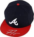 Freddie Freeman Atlanta Braves Autographed Navy Cap - Fanatics Authentic Certified - Autographed Hats