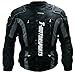 TMS® Mens Enduro Armor Jacket Motorcycle Touring Dual Sport Dirt Bike ATV (Medium, Black)